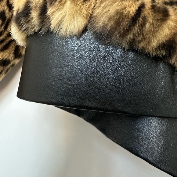 Eva Makray for fashion impact animal print crop jacket M - Picture 5 of 10